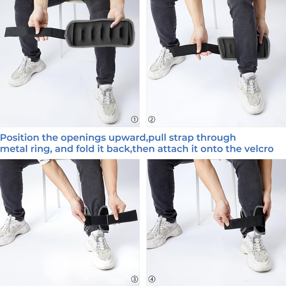 1 paar polsgewichten, enkelgew - Home Gym Routine recensie en prijs