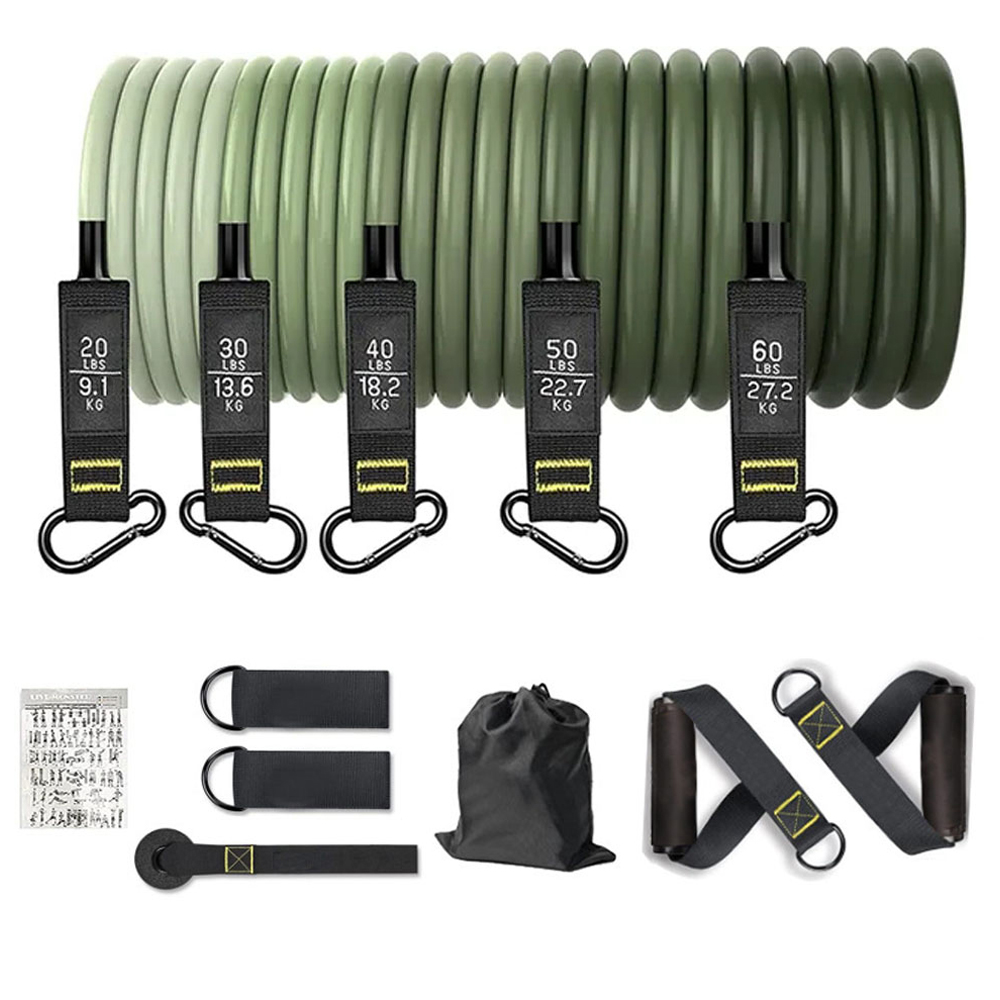 Set weerstandsbanden, trekband - Home Gym Equipment Set recensie en prijs